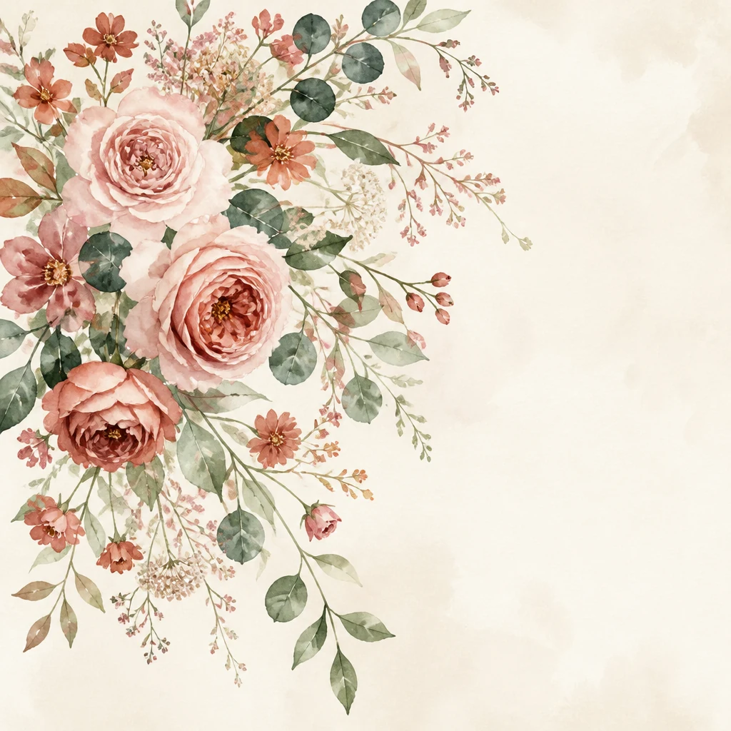 Floral Wedding Website Design Ideas
