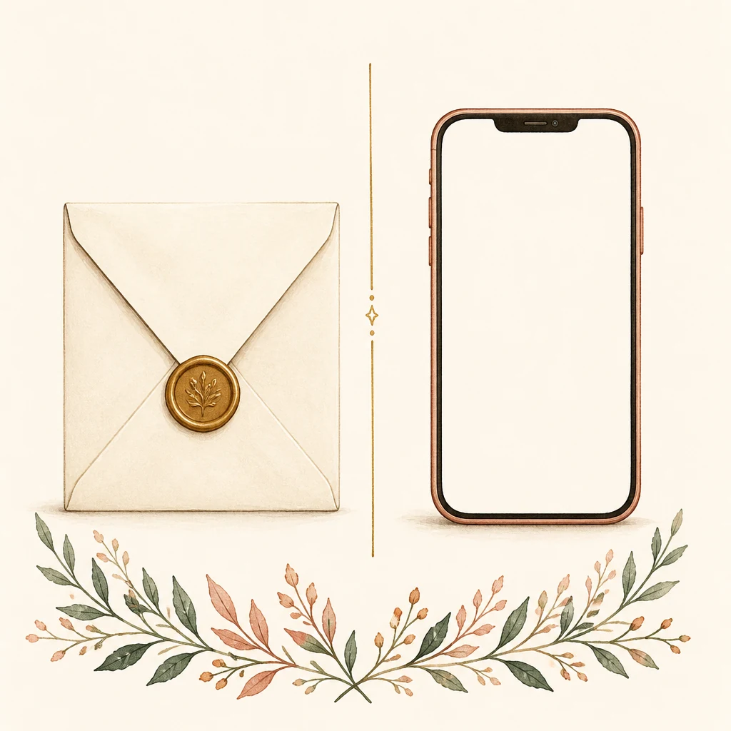 Wedding Website vs Traditional Wedding Invitations: Which Is Better?