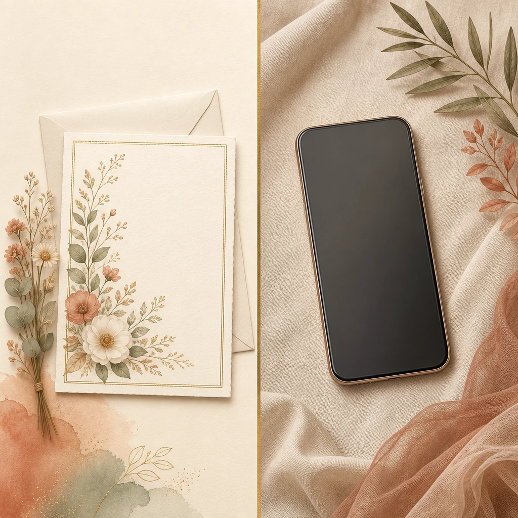Digital Wedding Invitations vs Printed Cards in Kenya: Which Wins?